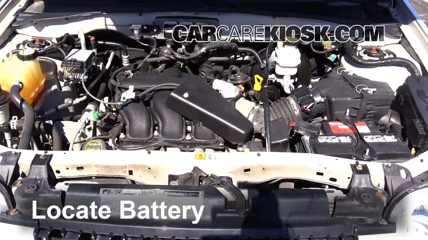 2005 Ford Escape Limited 3.0L V6 Battery Replace